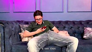 My grades in class aren't the greatest, so my blond COUGAR step-mom penetrates my thick geek fuck-stick as penalty.