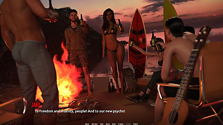 Dominos Beach 12: Riley's Blindfold Massage on John W/ Rebels