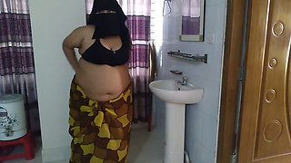 Indian College Mam Is Getting Ready to Go to College Then a Student Seduces Madam with Big Tits & Big Ass & Fucks Her