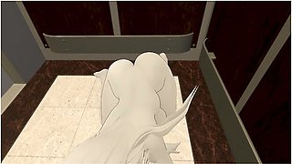 Stuck In The Elevator With A Hot Girl Asmr Vrchat Roleplay - Car Toon