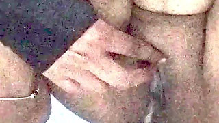 Look How My Step Sister Is Peeing Out of Her Pussy