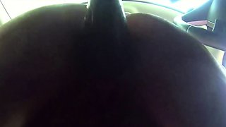 Milf fucks gear stick: hardcore BDSM solo webcam session