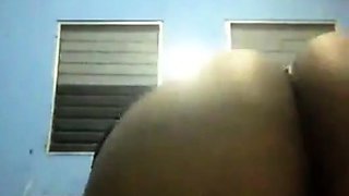 Granny Shows Off Her Big Ass on Webcam