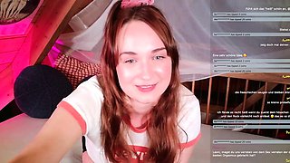 Beautiful Sonya having a horny solo toy masturbation