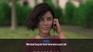 Anitas Internship - Gameplay - Roleplay - Exposing Tits in Bus and Interview