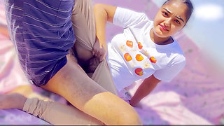 Indian desi Sister-in-law First time sex in outdoor xxx video