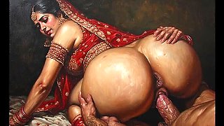 Indian Aunty Teaches Neighbor How to Fuck - Hardcore Doggy Style & Tight Pussy