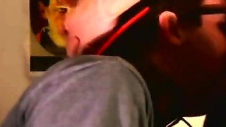 Big Cock Blowjob and Facial for My Buddy