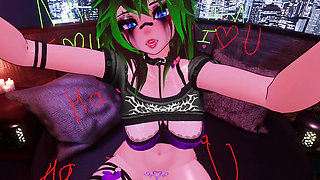 Non stop breeding your horny Yandere Waifu In Her Tight Holes