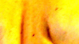 Busty Black Amateur MILF Interracial Creampie POV