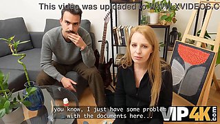 Vip4k. she pays for her mistakes with her Tight Pussy