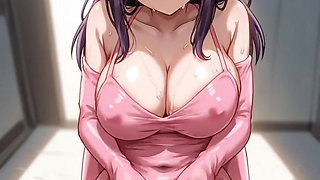 Pink Pockets Monster Girl Masturbates Legs Spread on the Floor Aheago