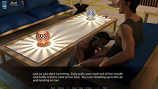 Paradise City: Blonde Hot Wife Is Taking Her First BBC Threesome Sex - Episode 14