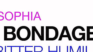 Sophia Rope Bondage and Bitter Humiliation