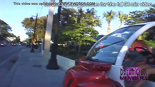 Wild spring breakers display strangers in key west