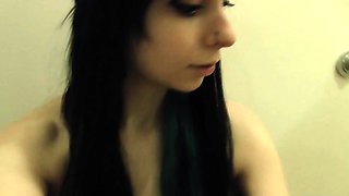 Petite Teen, 18, Secretly Masturbating in Public toilet