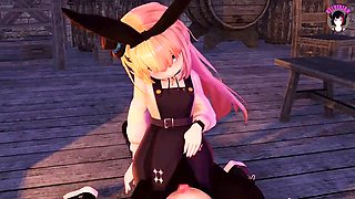 Cute Alice - Sex with thighs 3D HENTAI