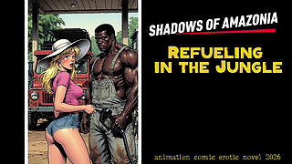 Jungle Gas Station: a Black Pump for a White Wife. BBC Wife Cuckold