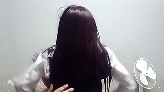 Hot 18 year old teen stepdaughter rides her step daddy