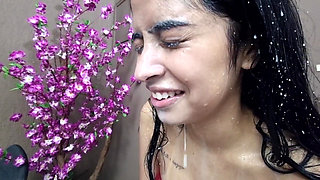 Enema Swallow Top Girls and Xxl Liters of Enema