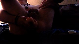 Twink Plays with Dildo on Webcam