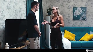 Shalina Devine and Sam Bourne's stops time porn by Freeze