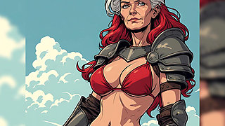 Anime Style Sexy Warrior MILFs
