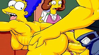 Marge Simpson mature sexwife