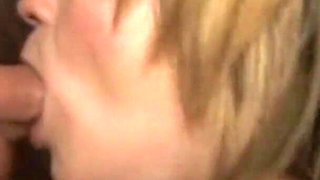 Nasty College Girl Punished by Two Cocks