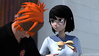 Hentai Sex College 2nd Semester Part 1 - Hentai Cutie Gets Creampied on Her First Day Back