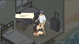 Hentai Game - Umi No Le Ntr Story - GF Paizuri and Blowjob Scenes - Hentai Gallery