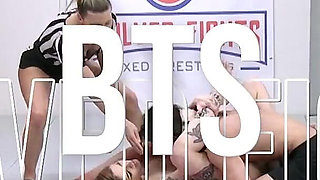 Vanessa Vega and David Lee Bts Mixed Wrestling