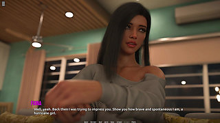 Dominos Beach 26 - John Has Alone Time with Fiona at the Beach & in Her Home - Kiss Scene