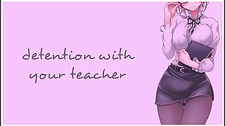 Detention With Your Teacher (teacher Series) Sound Porn English Asmr