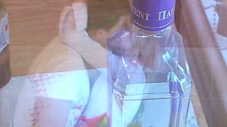 That wild teen blondie doesn't like the taste of her