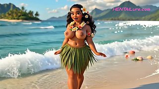 Big Ass Beauty Moana Fucked In Group By Tribal Villagers