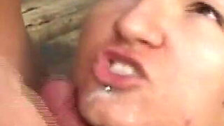 Pussy Fucking Pissing In Mouth