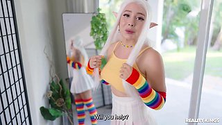 Alice Bong Fucked by BBC in Her New Uniform Cosplay
