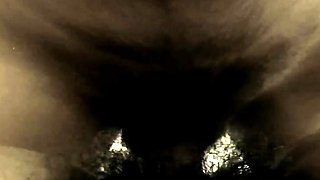 Bush Penetration Close-Up - Hairy Amateur Mature Girl POV