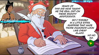 The Secret Diary of Santa Claus - Looking at Santa's Diary of Who He Fucked in Different Sex Positions and Spread Cheer