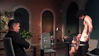 Boss Sets Up Threesome With His Wife After Work - Latina Step-Mom With Huge Tits & Big Ass