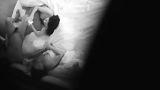 Amateur latin caught by hidden cam