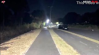 Amateur Hotwife Bandida Do Funk Gets BBC Public Sex with Nego Rubi on Street