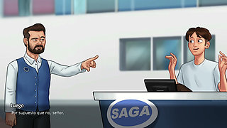 Perverted secretary of the summertime saga