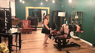 Hardcore Anal MILF Femdom Session with TV Slave Part 3-4