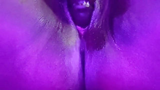 Pounding My Pussy with Big Dildo Stimulating My Big Clit