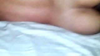 Anal Creampie with BBC for Interracial Amateur Girl