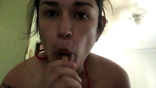 Leann amateur beautiful brunette with big boobs