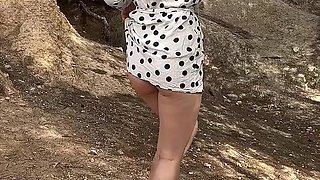 Trashing Outside in the Park Near Picnic Zone