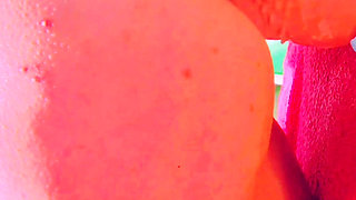 Risky masturbation on balcony my neighbors see me